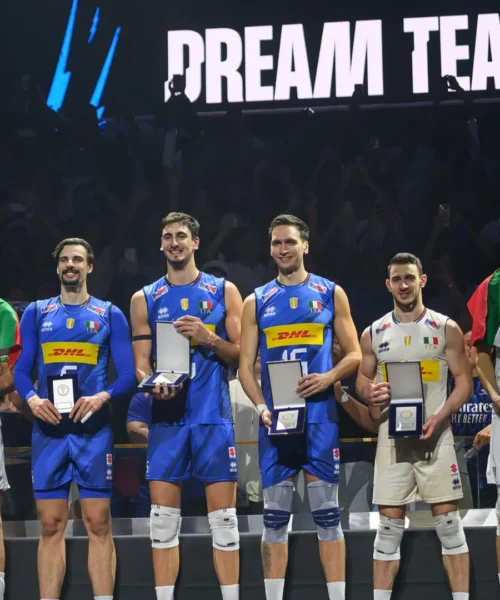 Italvolley campione del mondo, quattro Azzurri nel Dream Team: le foto