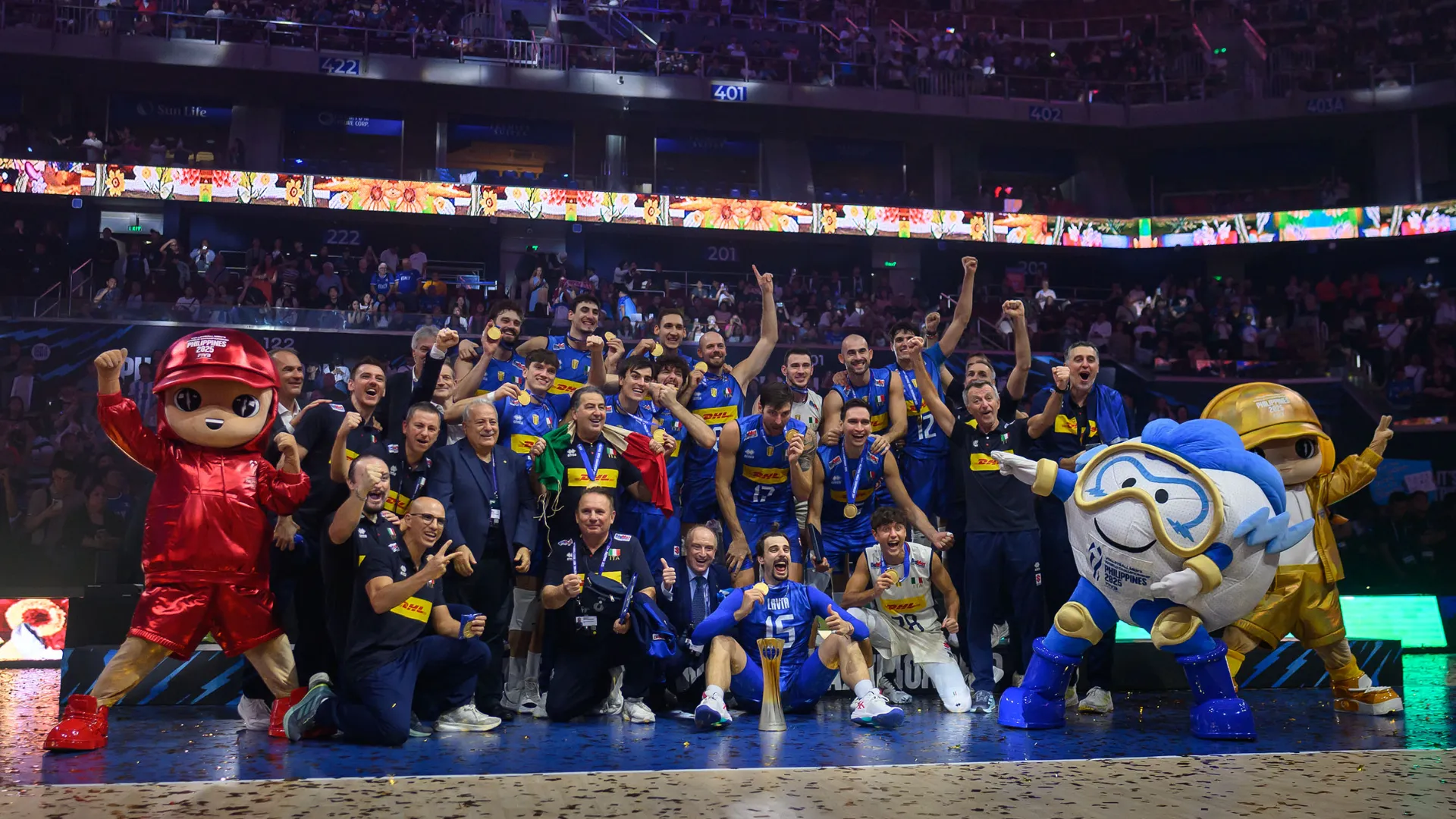 Quinto successo mondiale anche per il CT De Giorgi che ai tre da giocatore (‘90-’98) aggiunge i due sulla panchina tricolore.