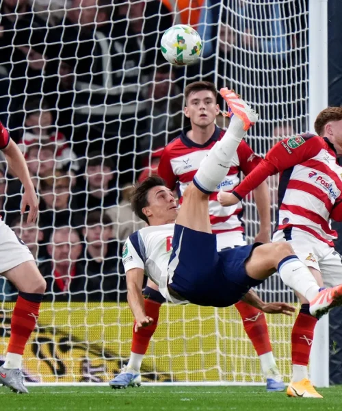 João Palhinha eroe del Tottenham: le foto del gol capolavoro