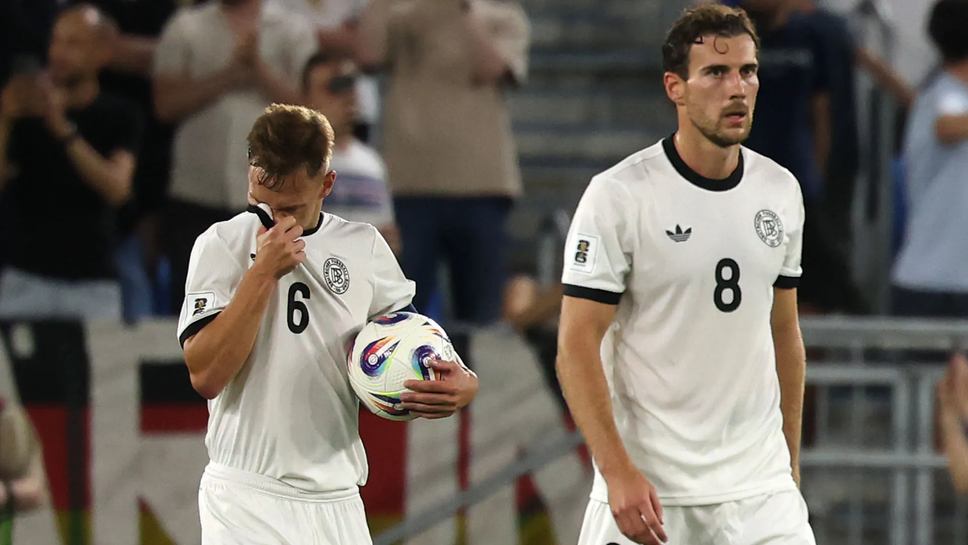 Il capitano della nazionale tedesca Joshua Kimmich ha lanciato l'allarme