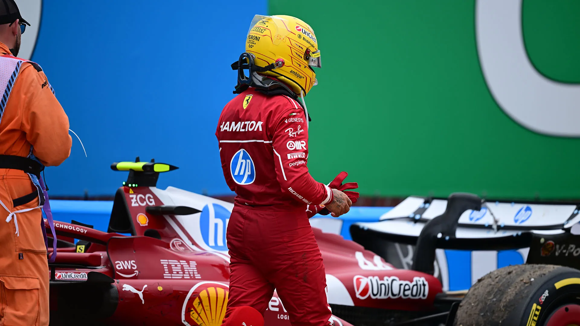 Hamilton non è ancora riuscito a salire sul podio al volante della Ferrari, e rischia di segnare un nuovo record negativo
