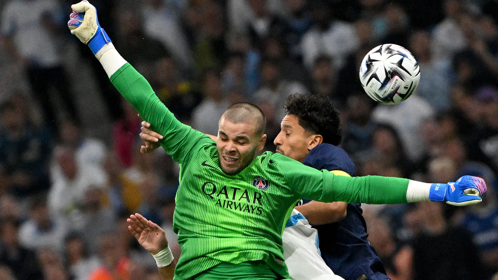 Il portiere ha totalmente sbagliato i tempi di uscita sul gol di Aguerd
