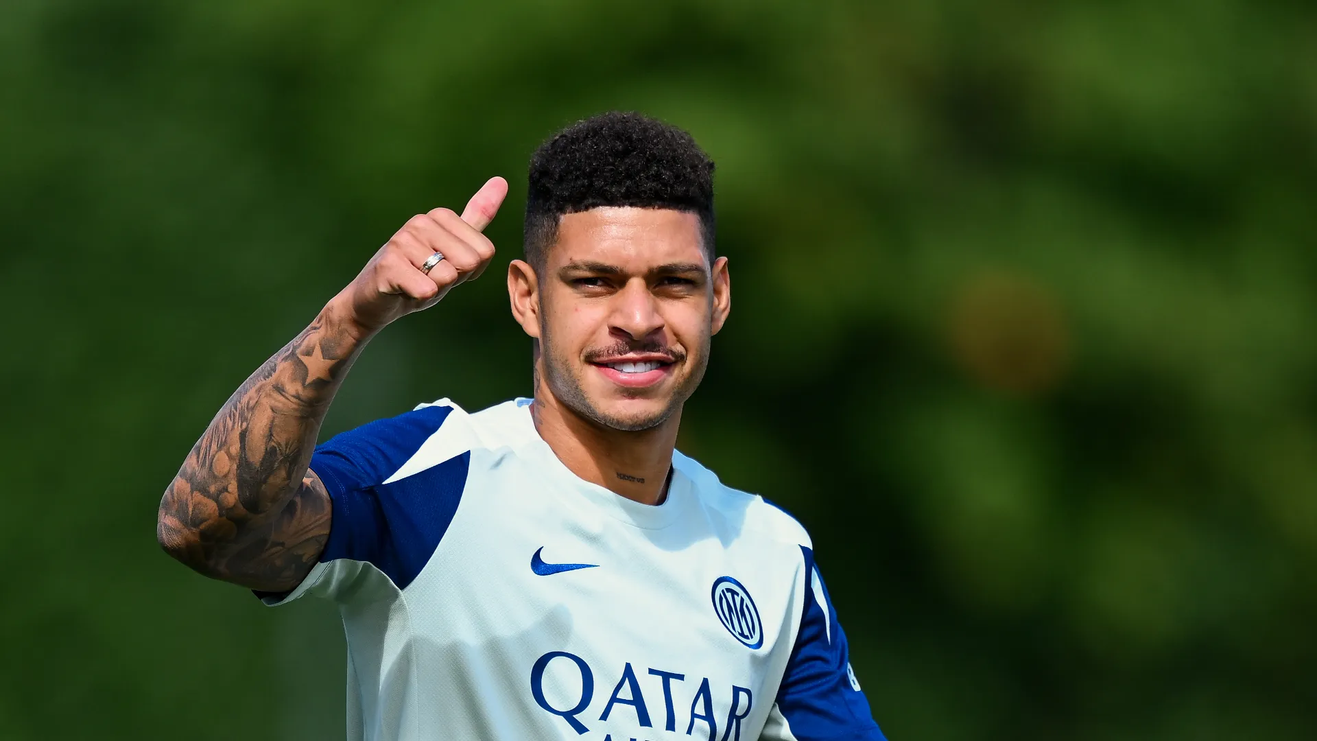 Luis Henrique: l'ala, arrivata dal Marsiglia, è costata 23 milioni di euro all'Inter