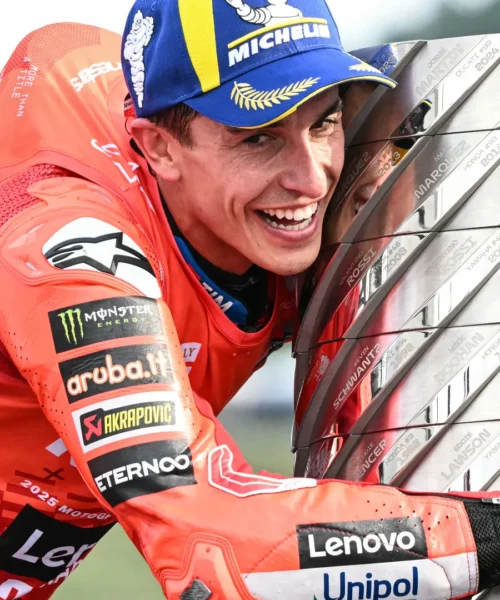 Ducati, Marc Marquez fa un’ammissione su Valentino Rossi dopo averlo raggiunto