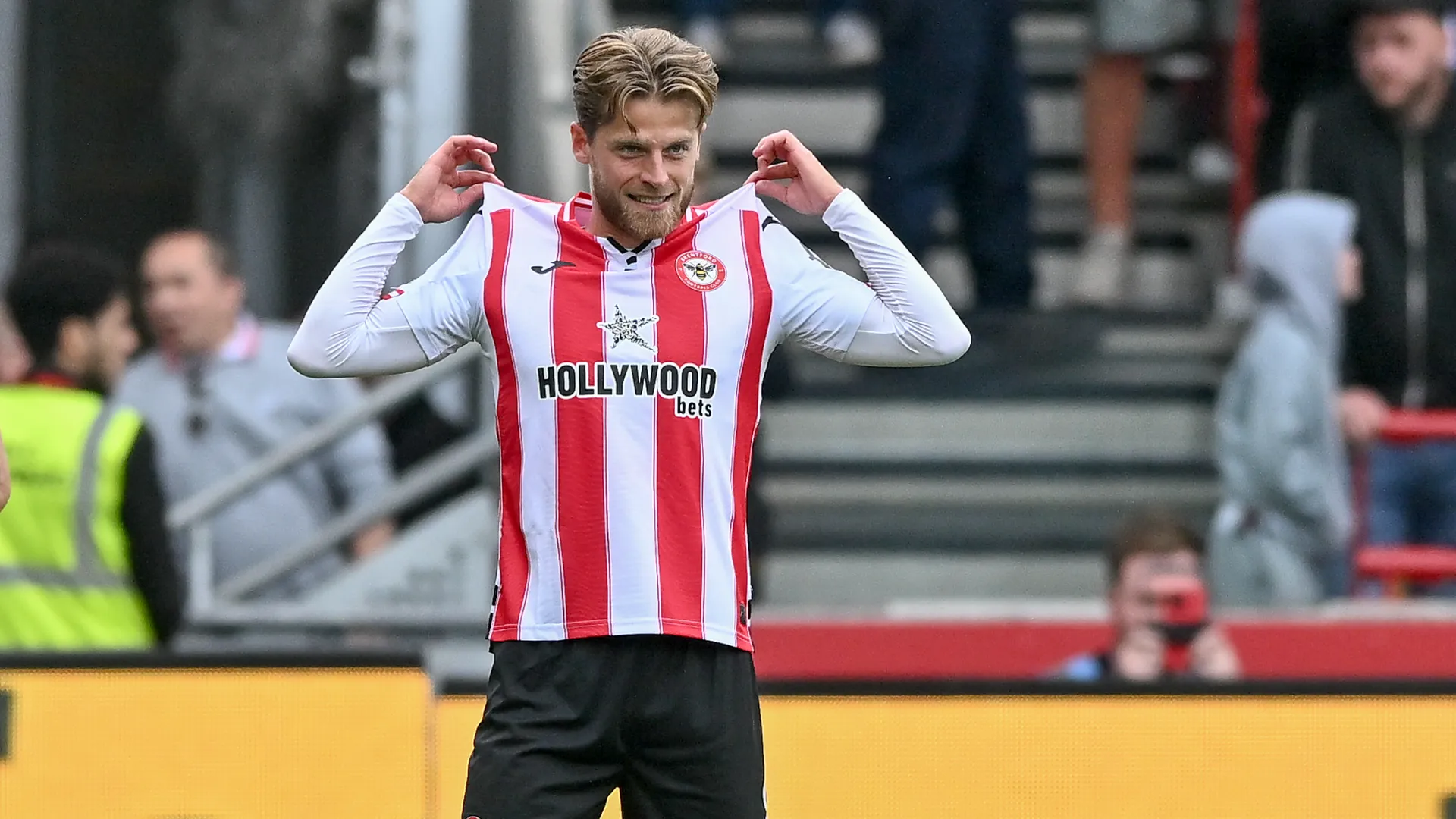 Mathias Jensen ha segnato il gol del definitivo 3-1
