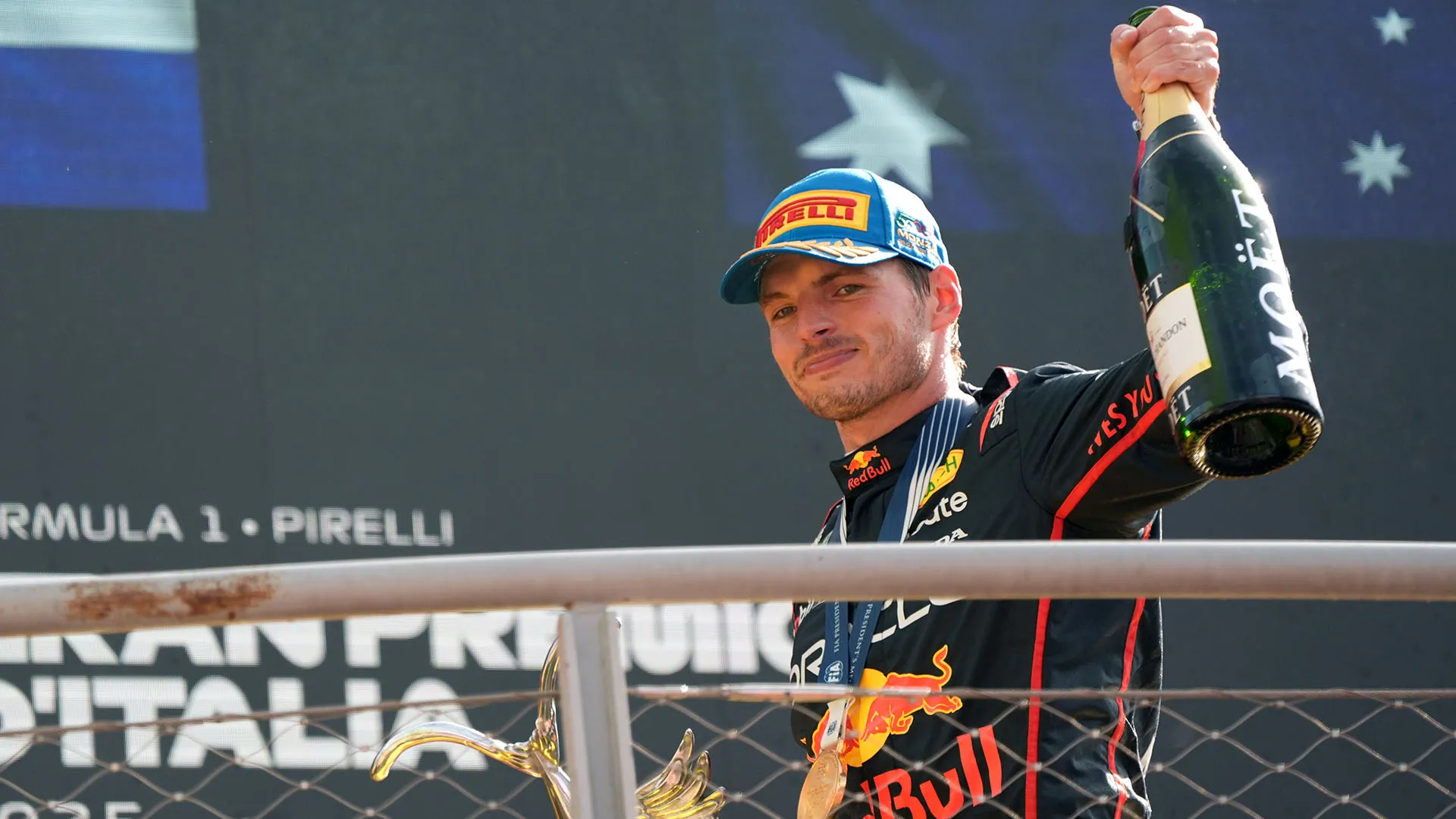 Verstappen ha vinto tre Gran Premi in questa stagione, contro i sette vinti da Piastri e i cinque di Norris