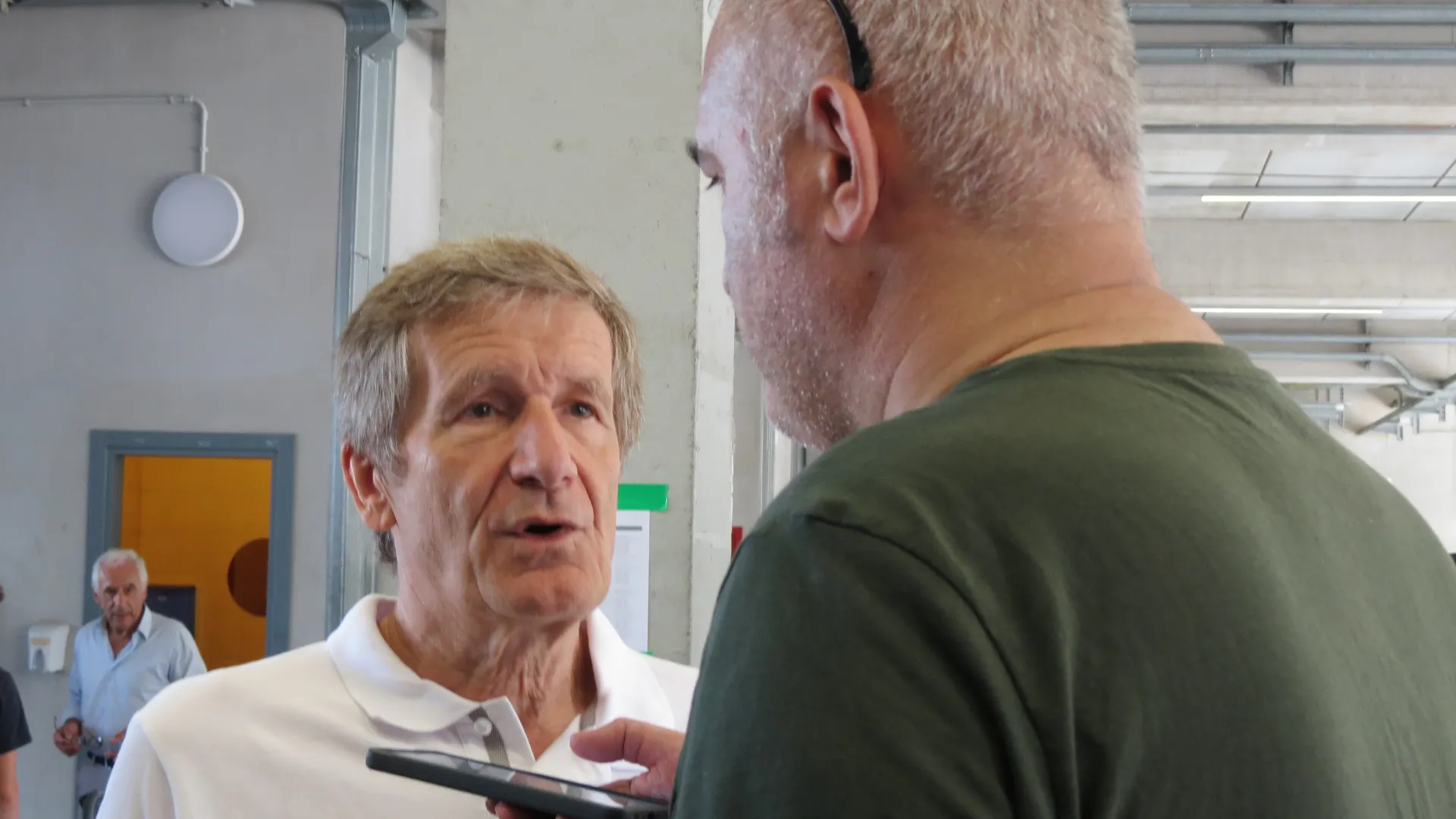 A Imola non sono mancati nemmeno i campioni di una volta, come per esempio il grande Thierry Boutsen