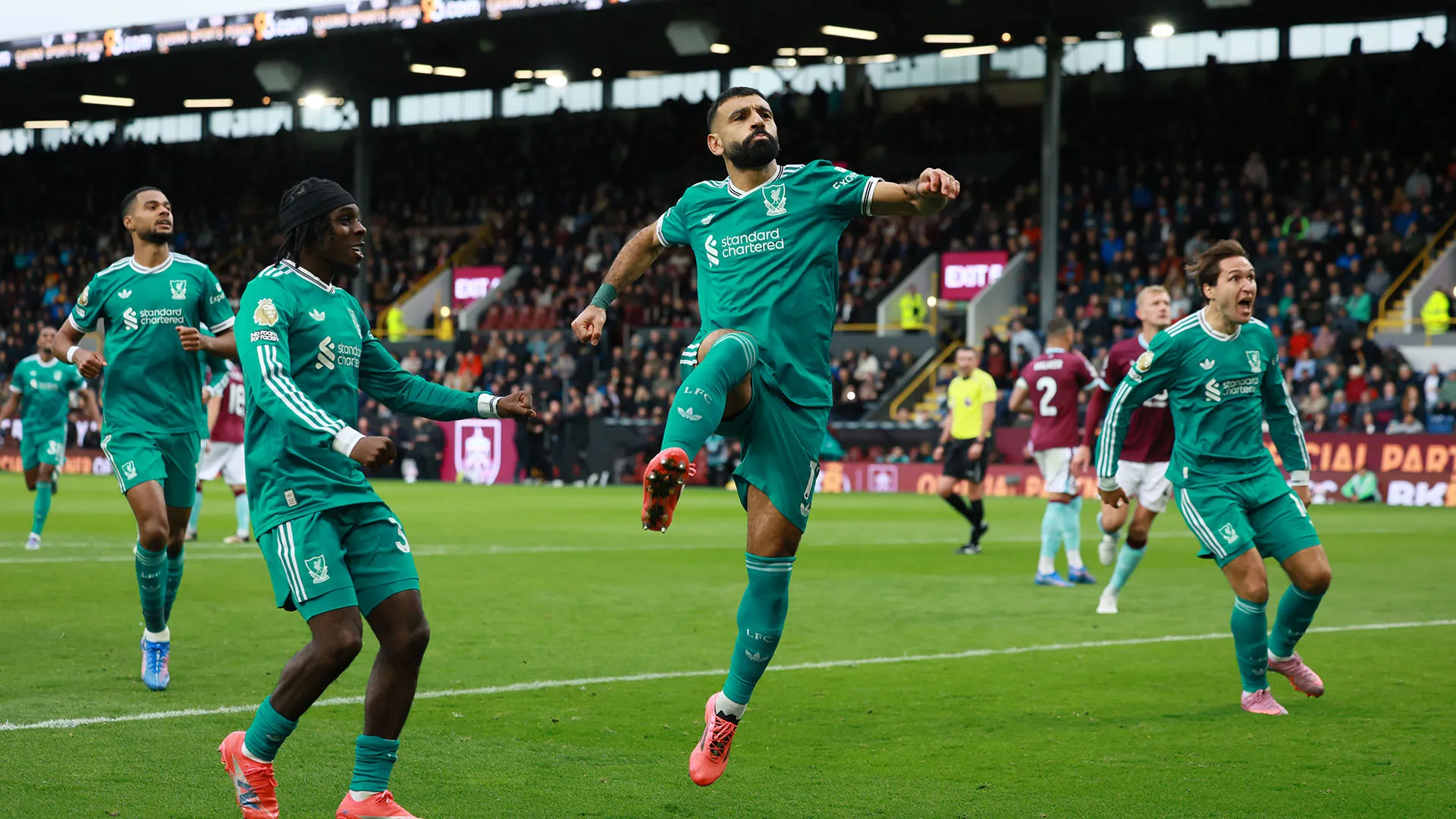 Alla fine il Liverpool ha vinto contro il Burnley per 1-0

