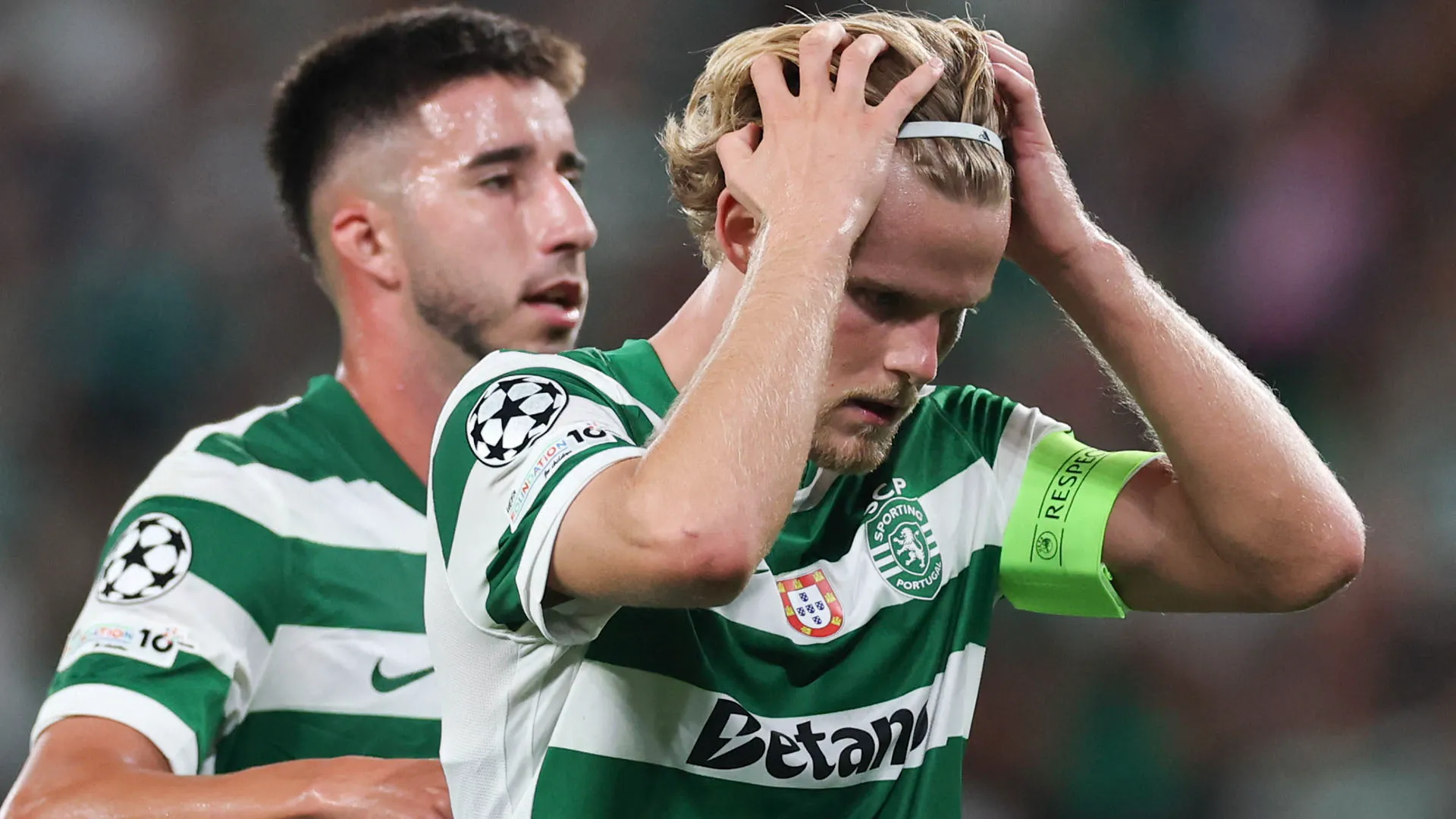 Fortunatamente per lui, lo Sporting Lisbona ha comunque vinto agilmente