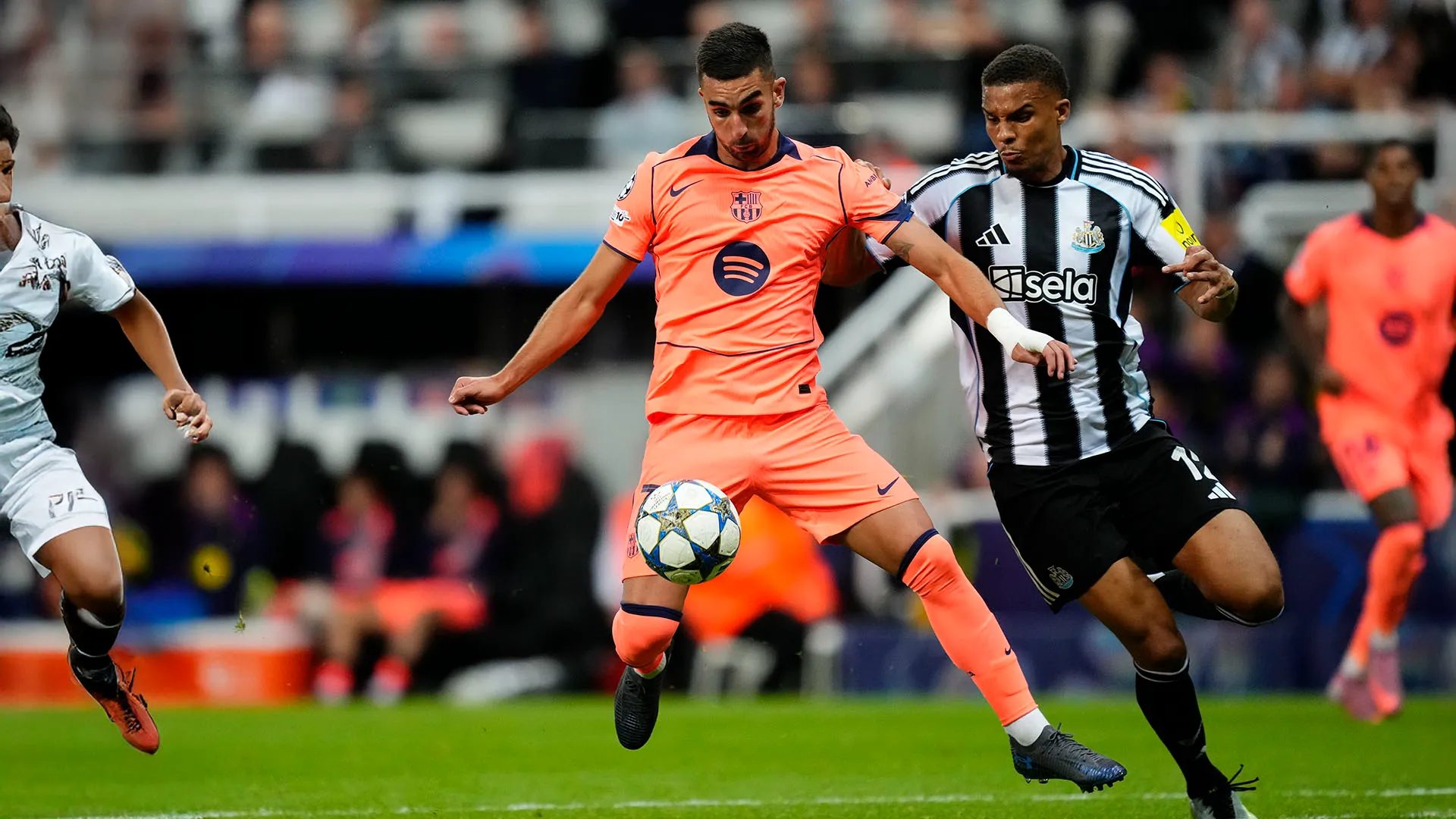 Il Barcellona ha vinto 2-1 contro il Newcastle