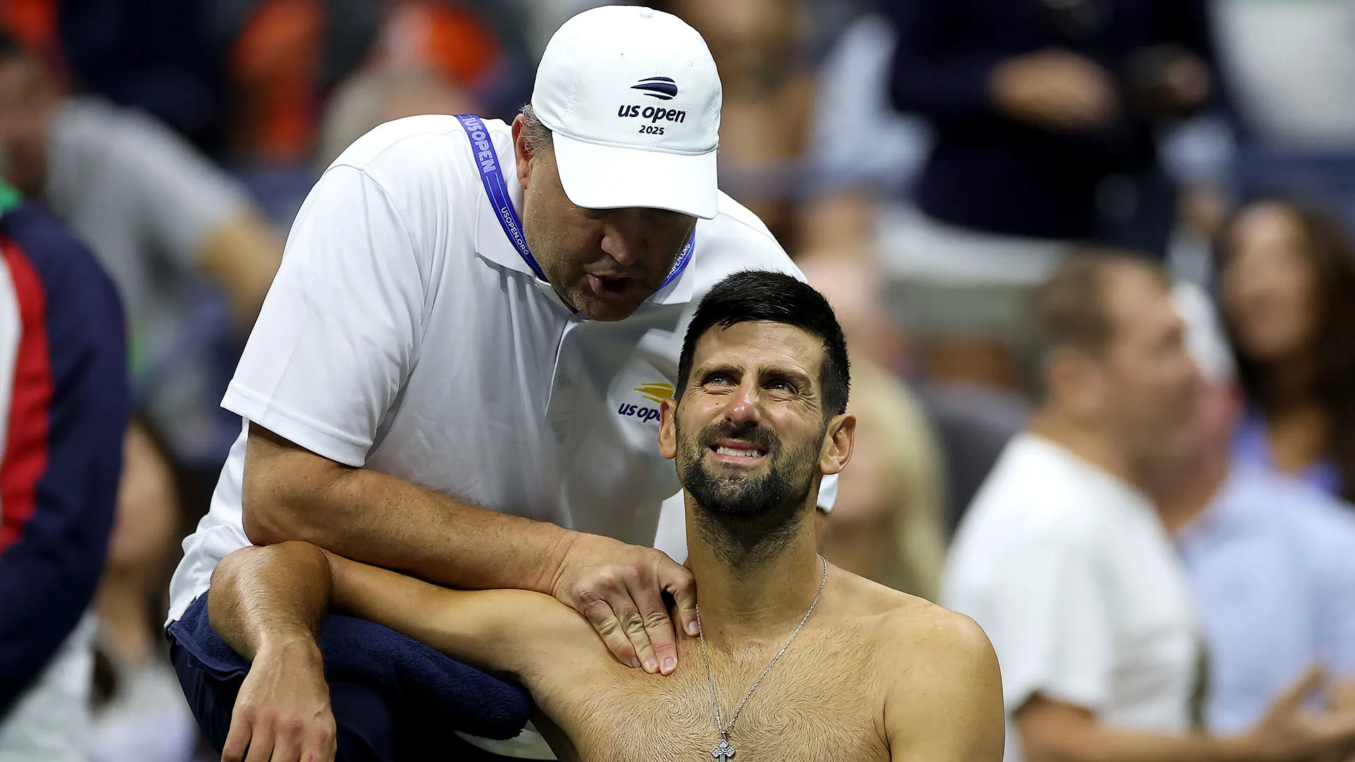 Djokovic ha sofferto di diversi problemi fisici per tutta la settimana