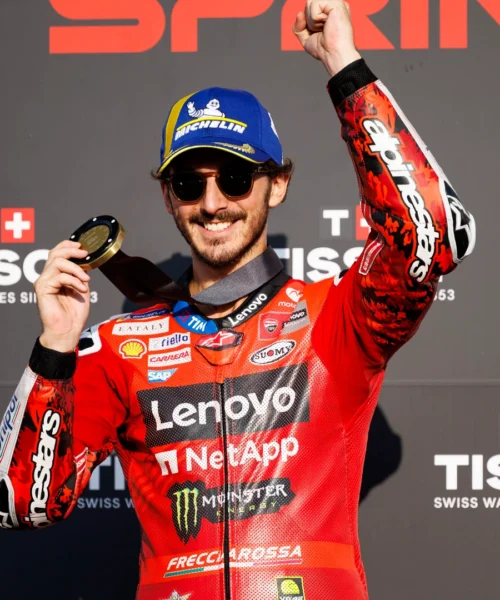 MotoGp, Ducati: Pecco Bagnaia si toglie un sassolino dalla scarpa
