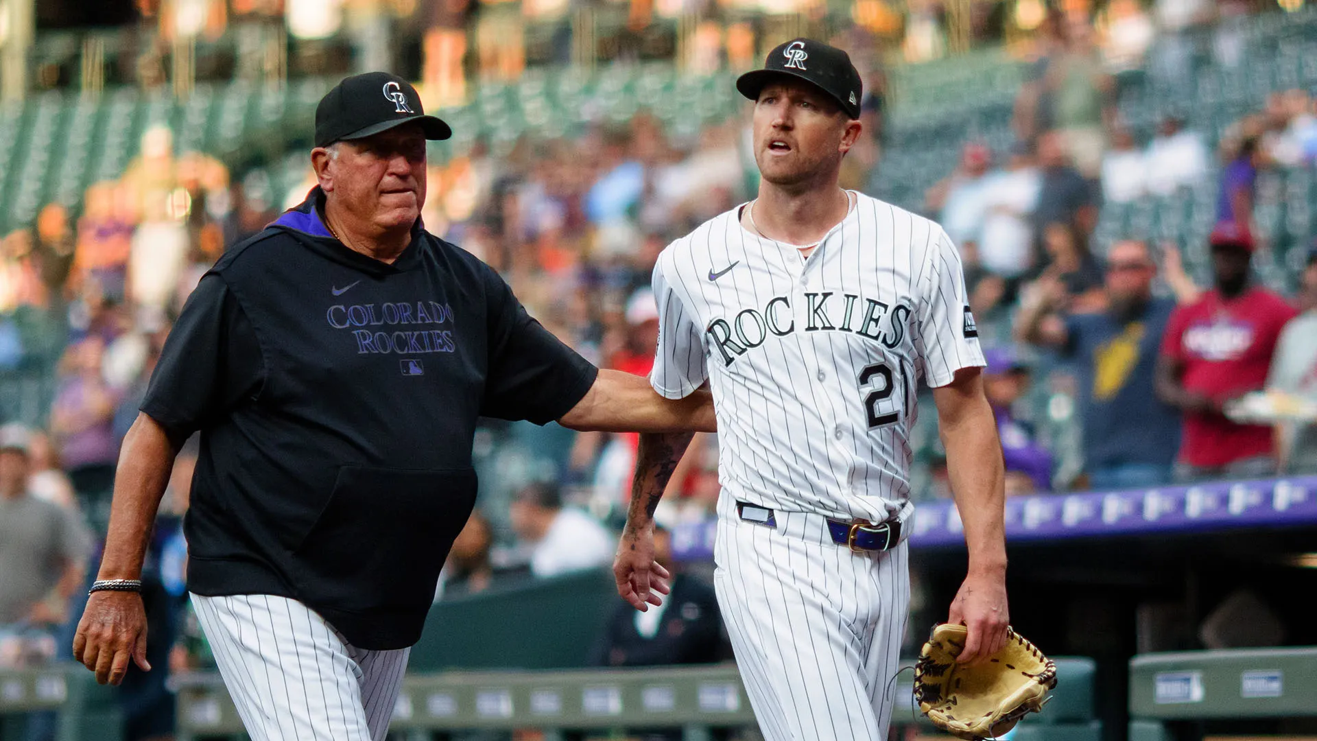 I due hanno cominciato ad insultarsi