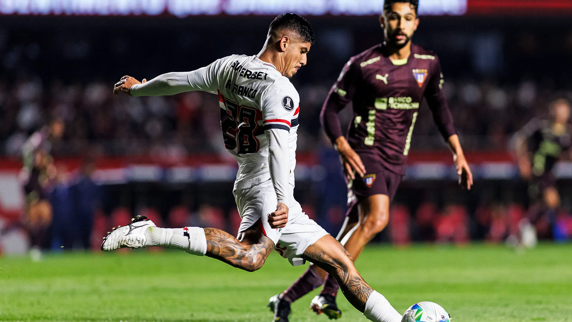 I campioni del LDU Quito hanno vinto con il risultato di 1-0