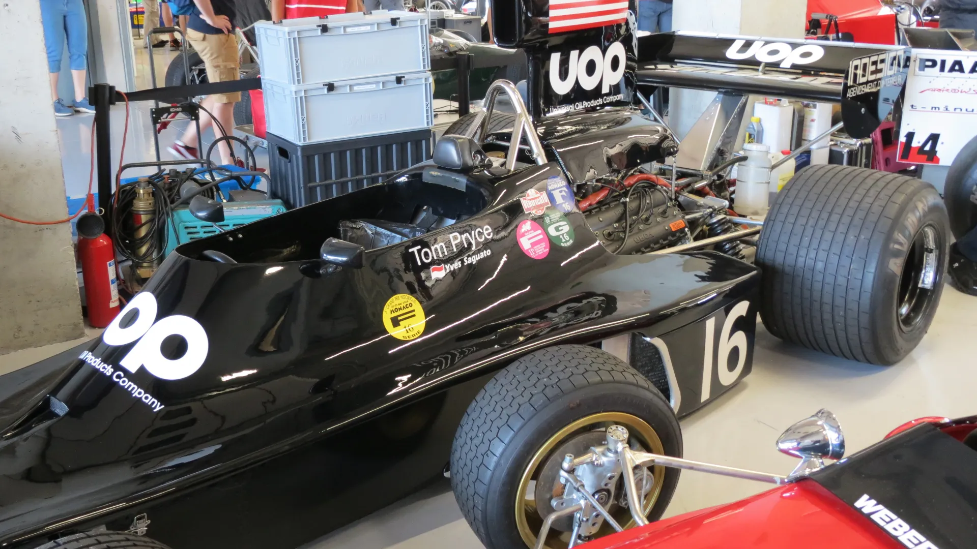Tom Pryce mostrò grande talento al volante della DN3, impressionando per aggressività e velocità