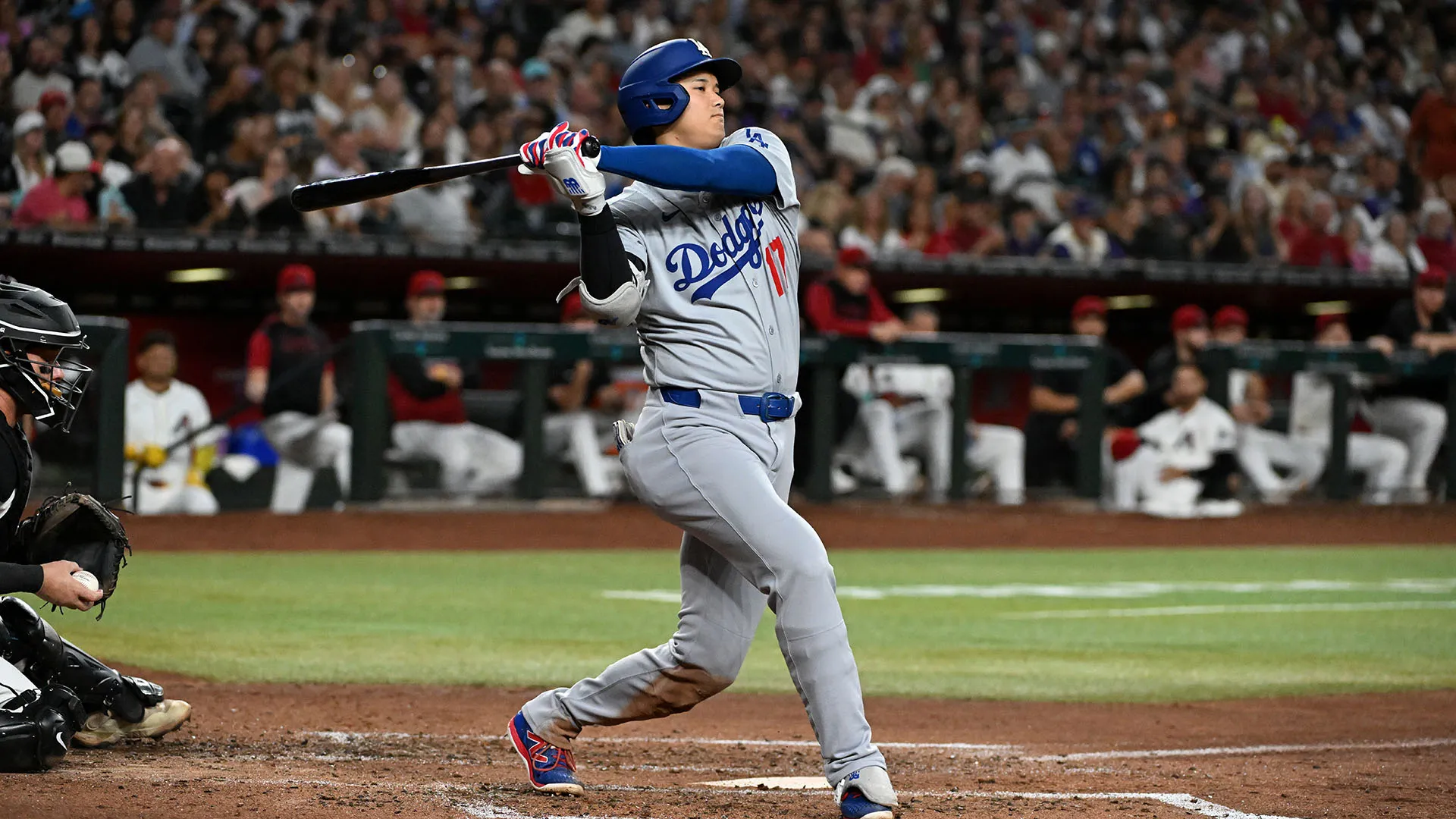 Shohei Ohtani ha contribuito al successo mettendo a segno al quarto inning il suo 54esimo fuoricampo stagionale