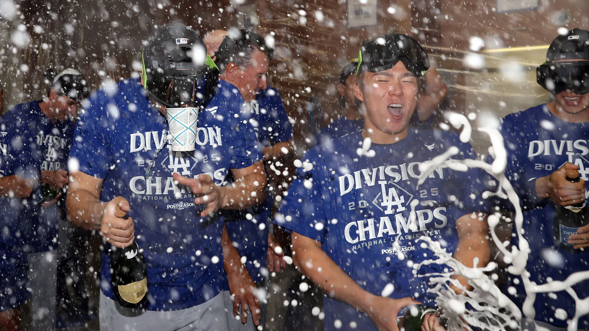 Trionfo Dodgers, giapponesi grandi protagonisti: le immagini della festa