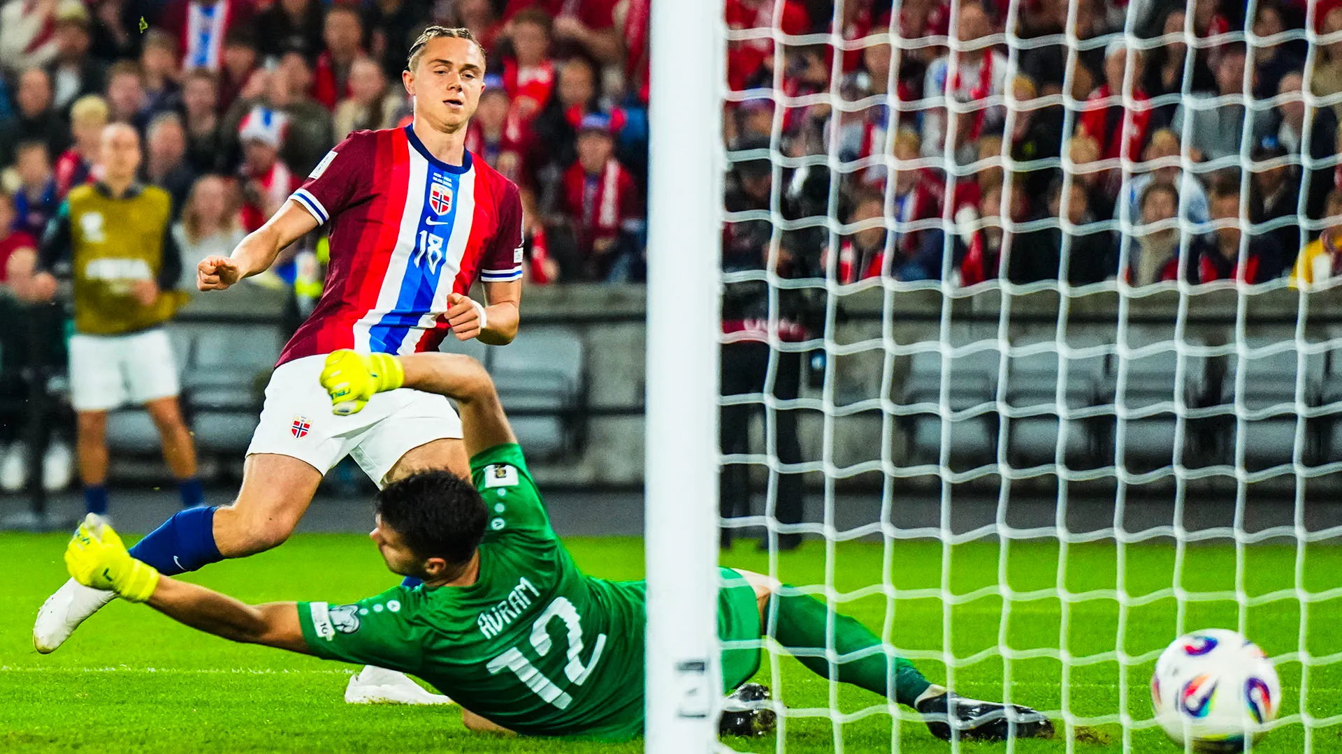 Partita senza storia quella tra Norvegia e Moldova
