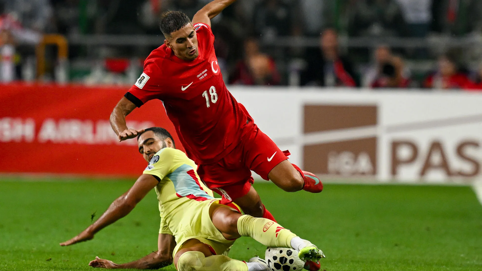 La Turchia ha sofferto dall'inizio alla fine della partita