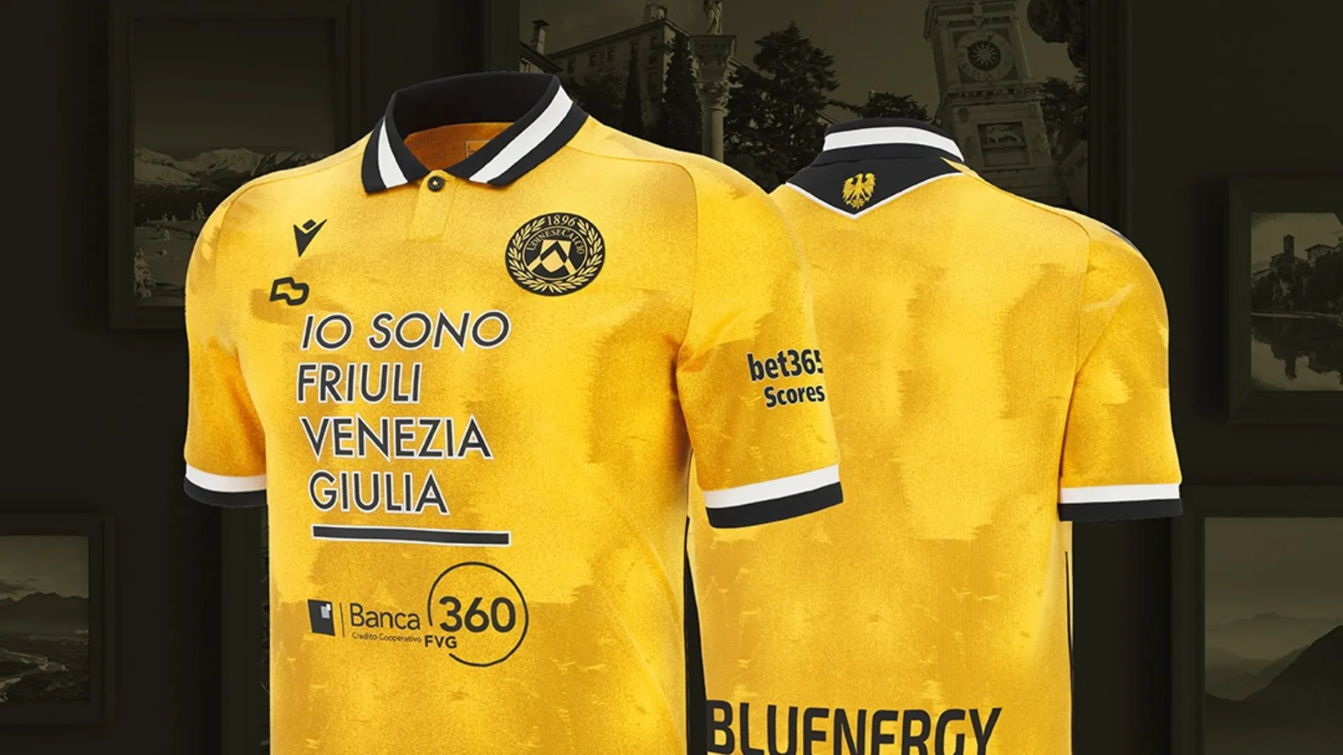 Grazie alla collaborazione con la Regione Friuli Venezia Giulia e PromoTurismoFVG, la squadra scenderà in campo assieme a 'Io sono Friuli Venezia Giulia' anche con la terza maglia
