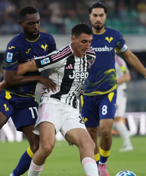 La Juventus rallenta a Verona
