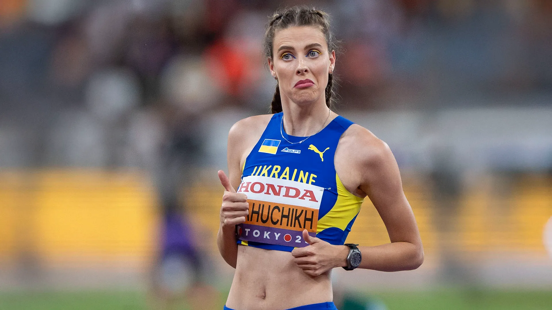 Yaroslava Mahuchikh non è riuscita a bissare l'oro conquistato nel 2023 nei precedenti Mondiali di Budapest