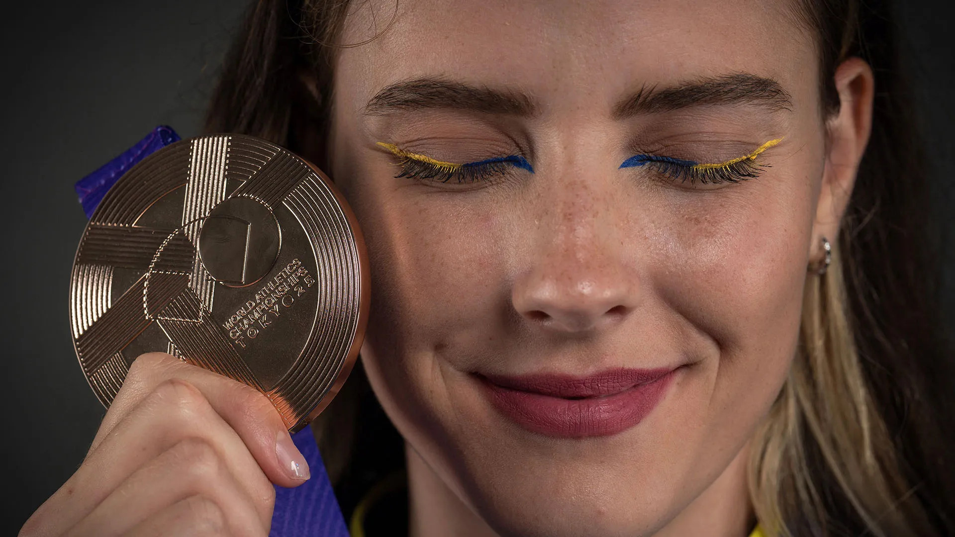La campionessa ucraina ha conquistato la medaglia di bronzo nella gara di salto in alto ai Mondiali di Tokyo