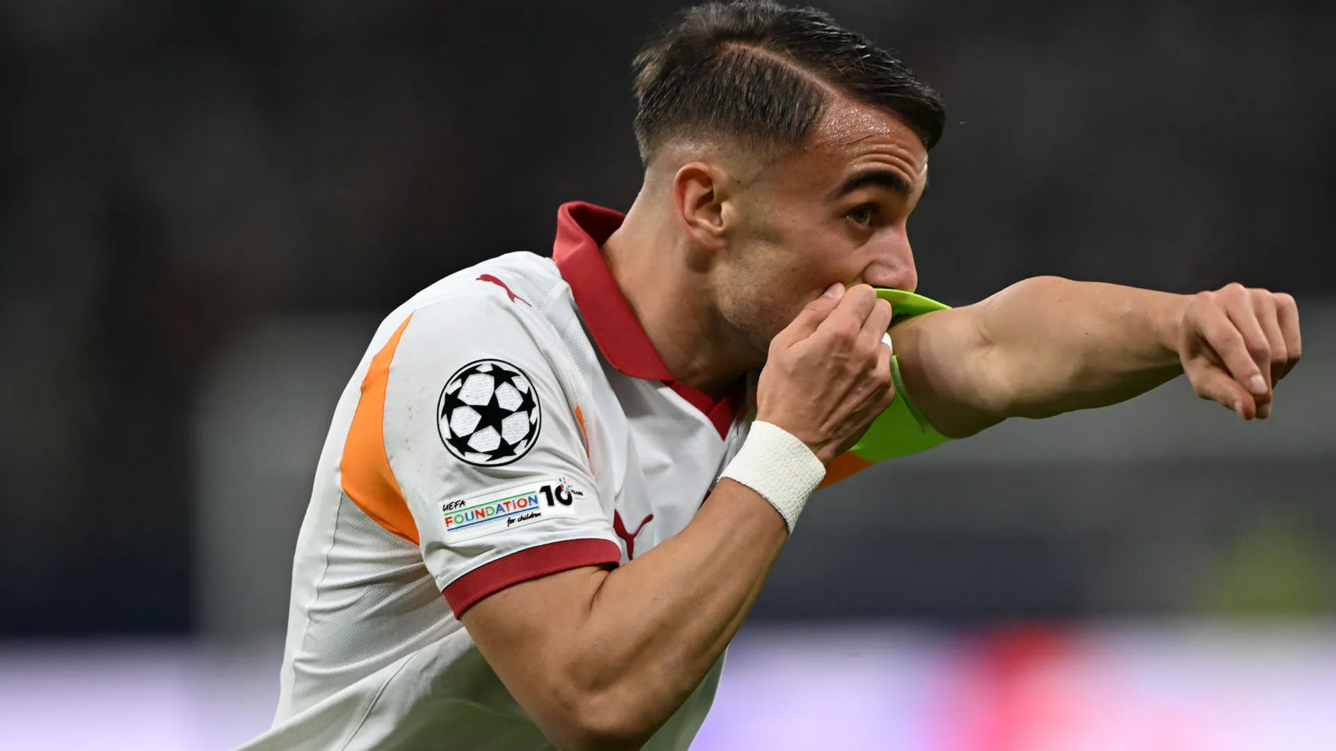 Al minuto 8 il Galatasaray è passato in vantaggio grazie al gol di Yunus Akgun