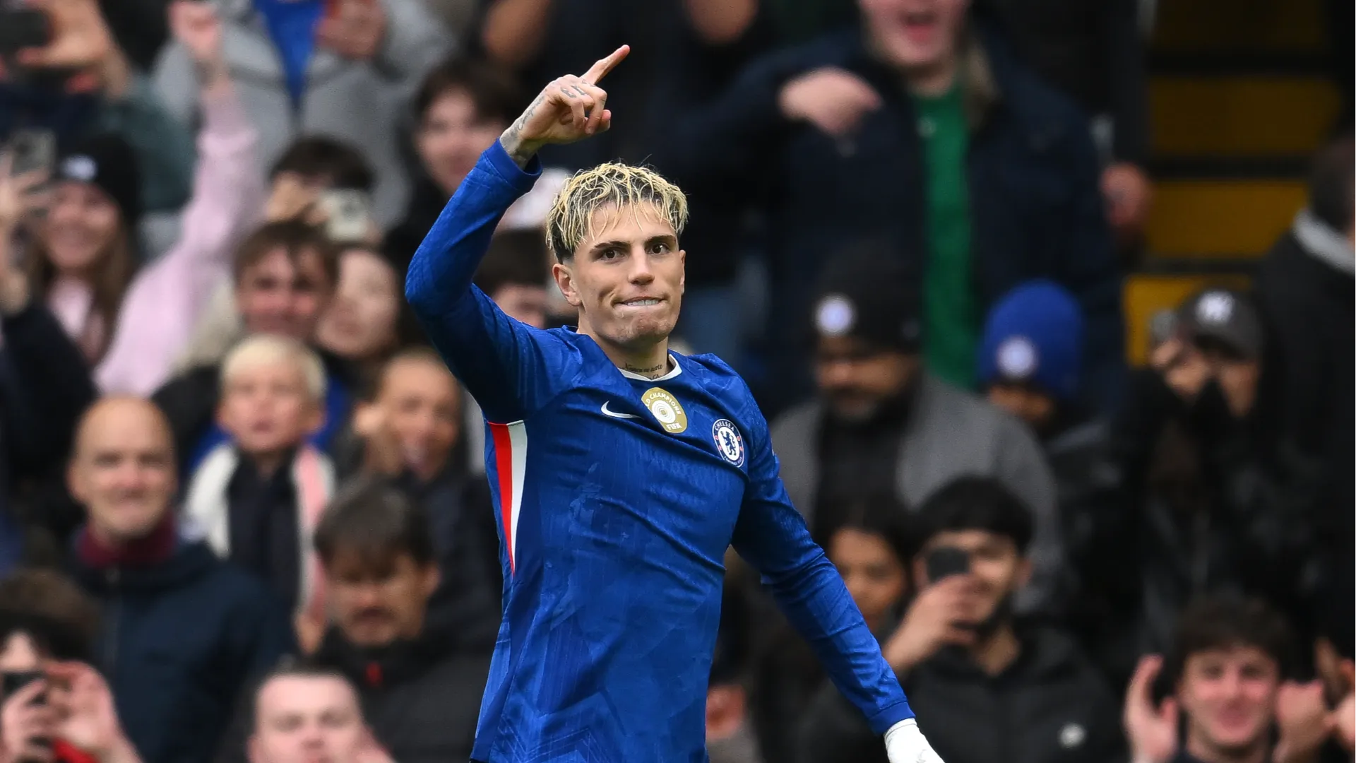 Alejandro Garnacho ha sbloccato Chelsea-Sunderland al minuto 4