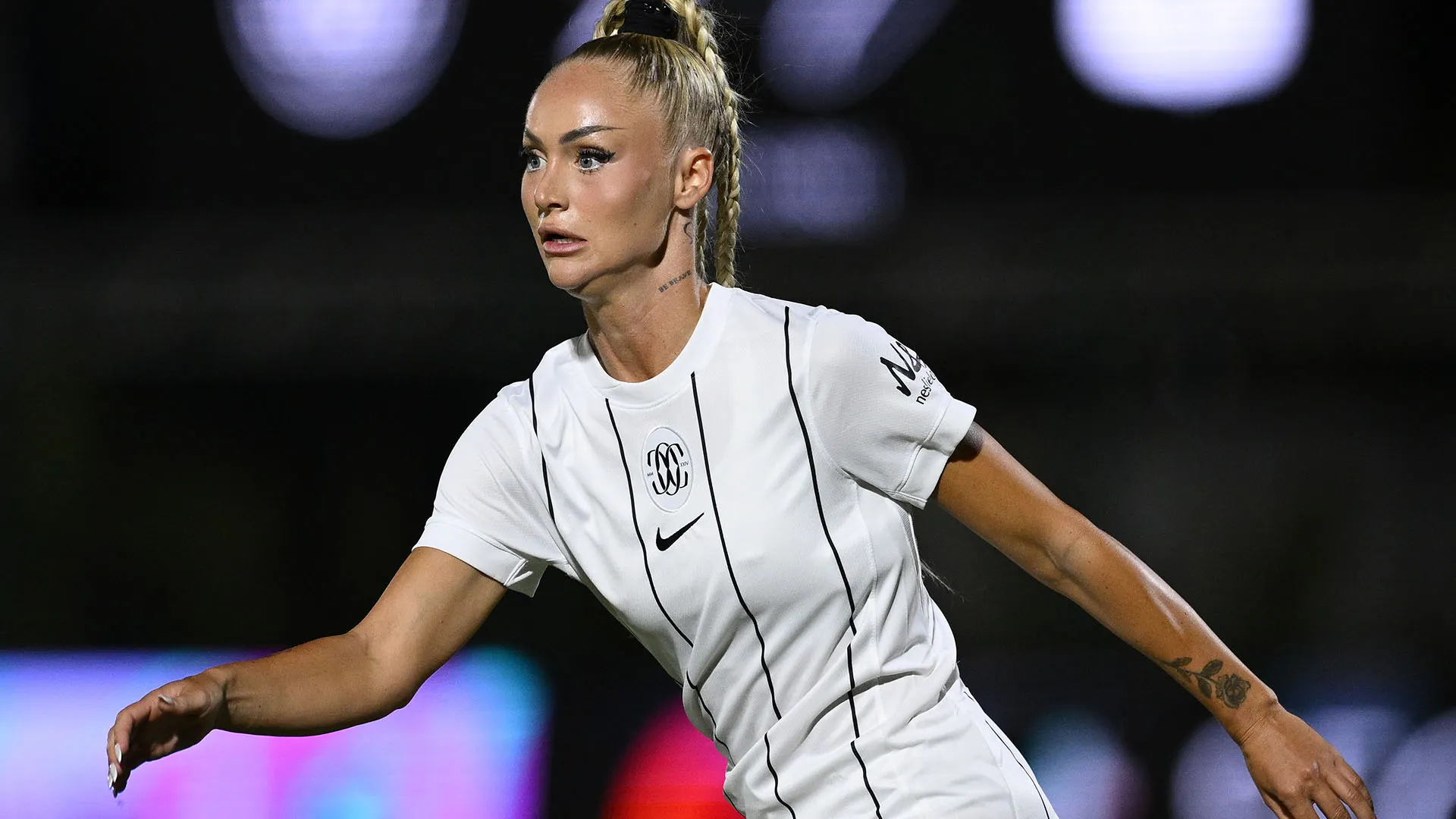 Il campionato è in pausa, e l'attaccante delle Como Women si è concessa un weekend di svago