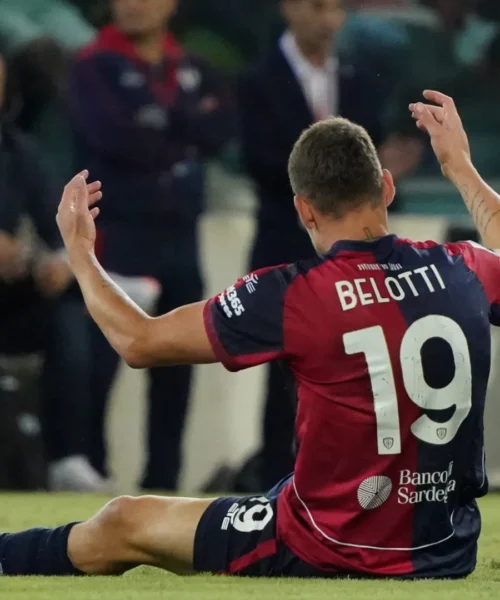 Cagliari, Andrea Belotti operato al ginocchio