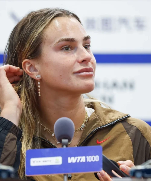 Aryna Sabalenka sconcertata dai suoi haters: le foto