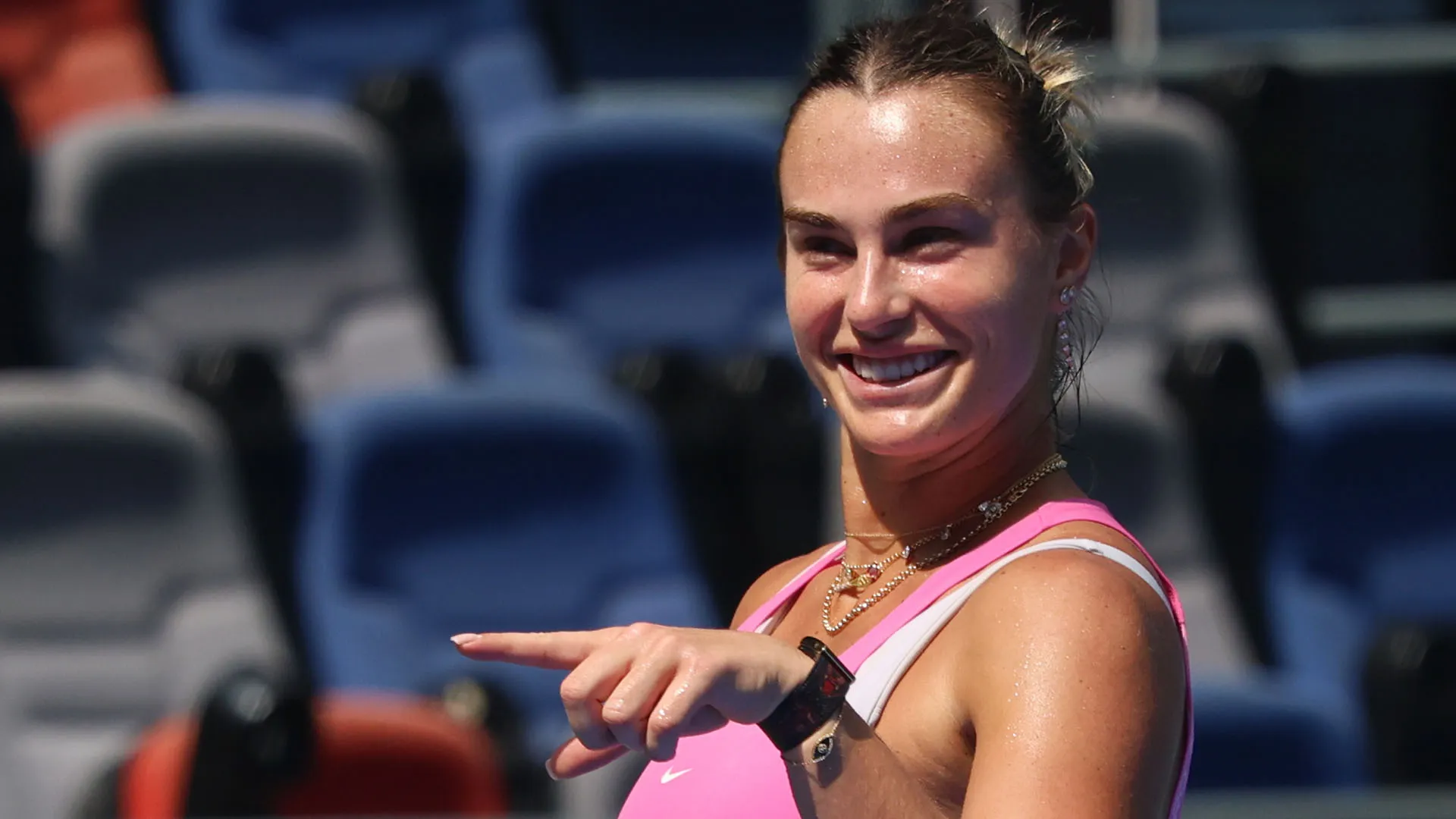 La campionessa bielorussa è rimasta stupita dopo aver scoperto chi le manda messaggi d'odio sui social