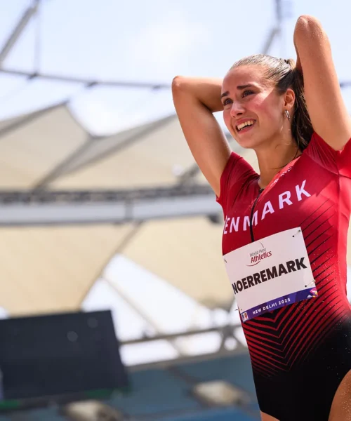 Bjoerk Noerremark nasconde un infortunio e conquista la medaglia tra le lacrime: le foto più belle
