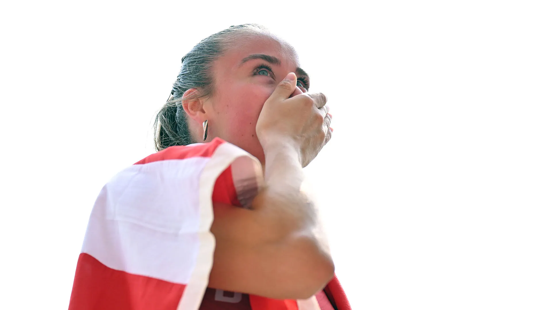 A fine gara le lacrime di dolore si sono trasformate in lacrime di gioia