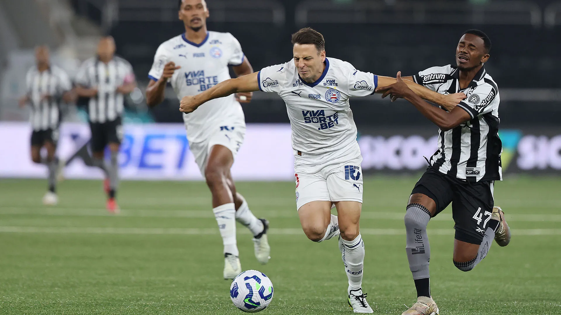 Il Botafogo ha battuto il Bahia per 2-1 nella partita valida per il campionato brasiliano