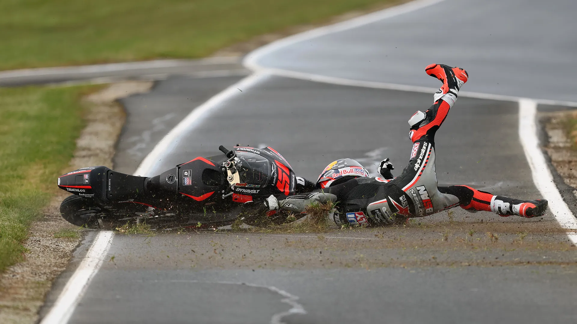 Il pilota di Moto3 ha perso il controllo della sua moto