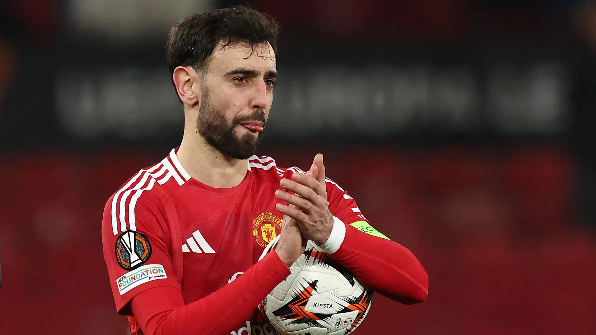 Bruno Fernandes è al Manchester United dal 2020