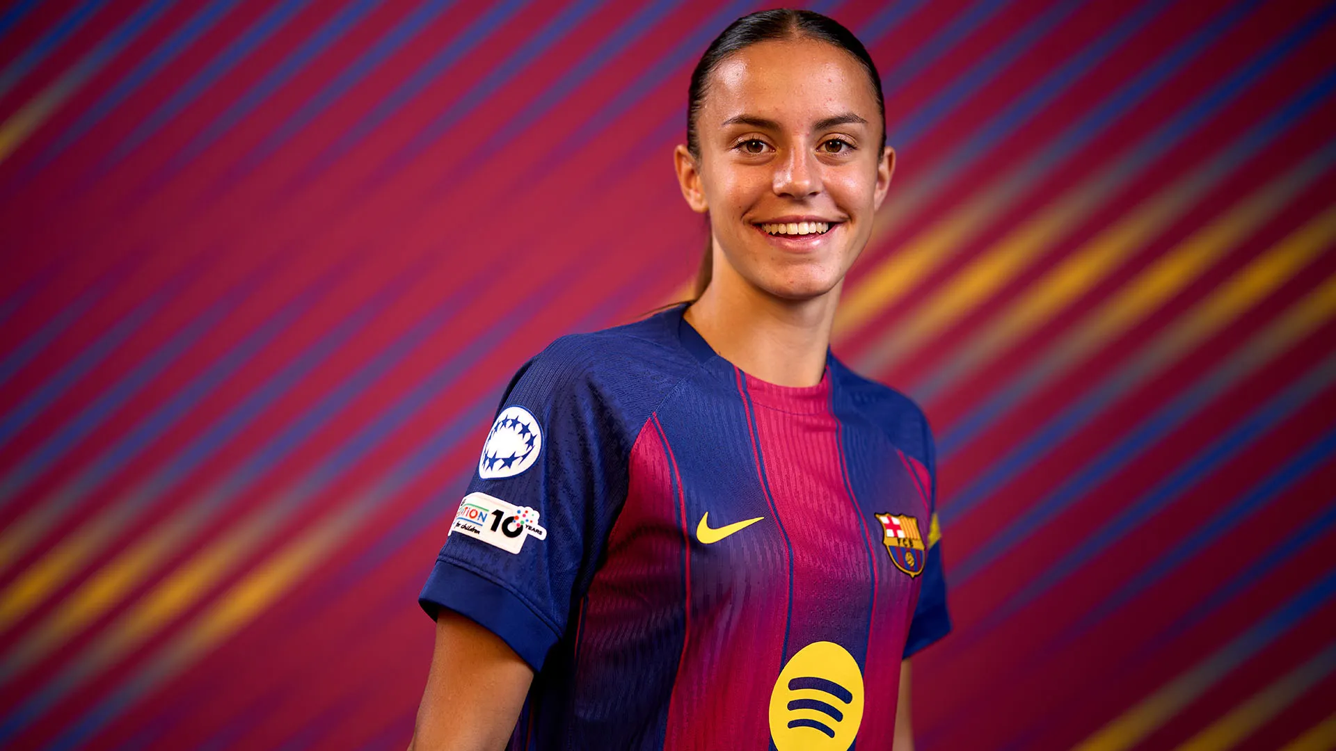 Clara Serrajordi: cresciuta nelle giovanili del Barcellona, la campionessa ha una qualità enorme ed è una delle leader della squadra
