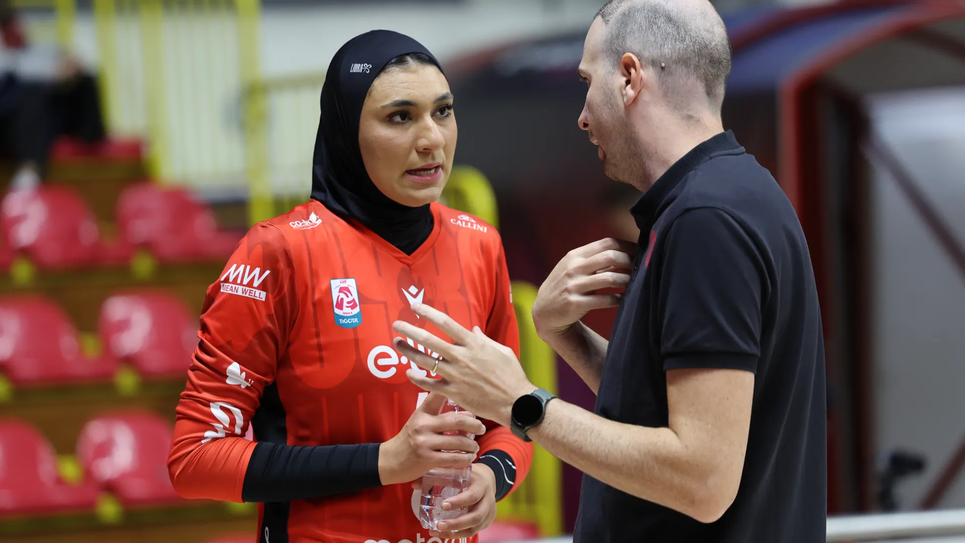 Mariam Metwally è rimasta in panchina.