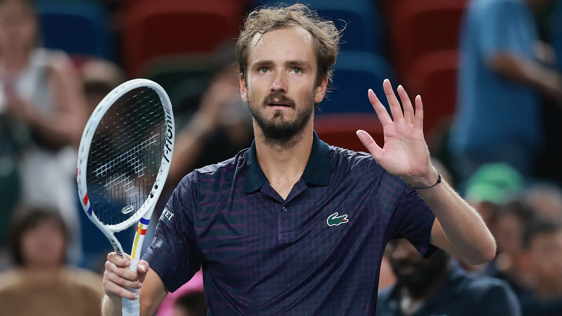 "Contro Nadal ho sempre aspettato anche oltre un minuto, oggi al primo ritardo mi punisci" ha detto al giudice di sedia