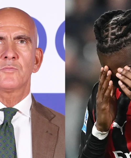 Milan, Di Canio non dà chance a Rafael Leao. Foto