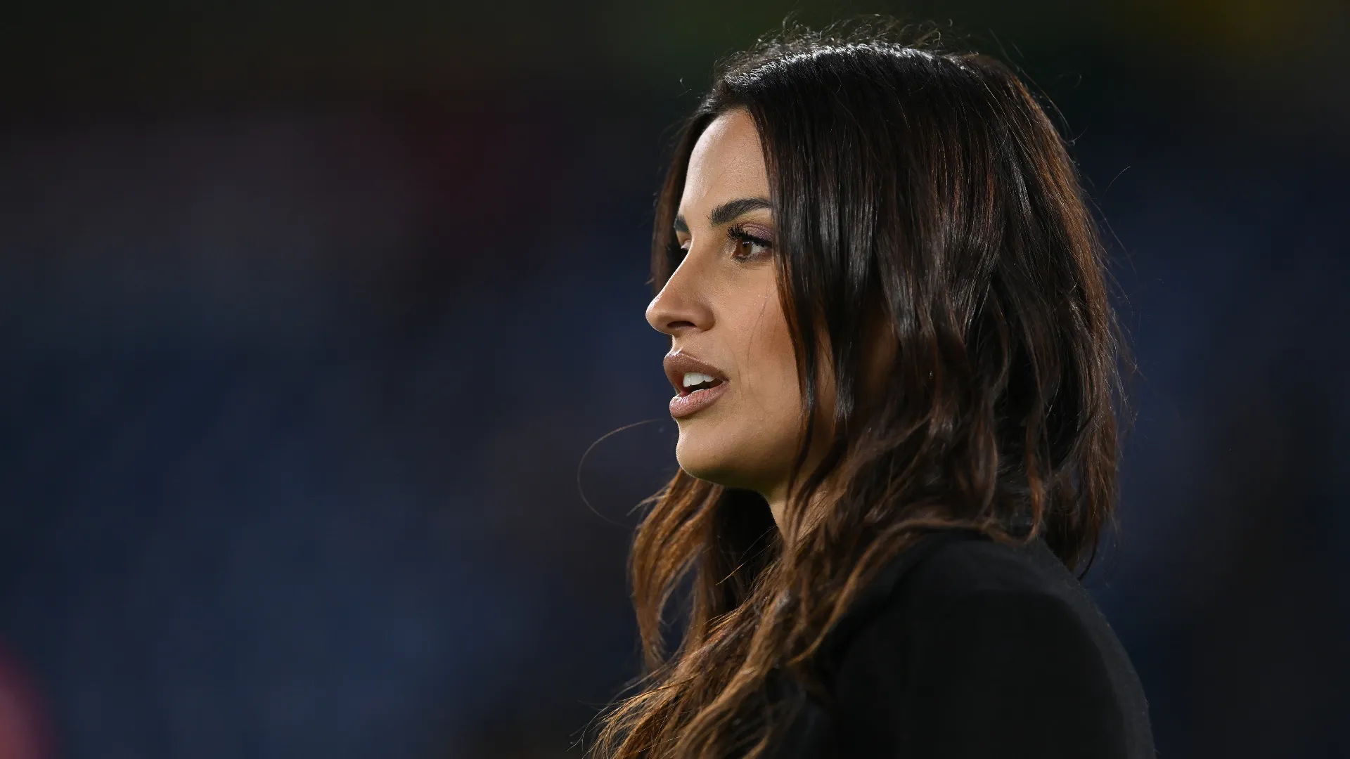 Inconveniente in campo per l'inviata di DAZN prima della partita Lazio-Juventus