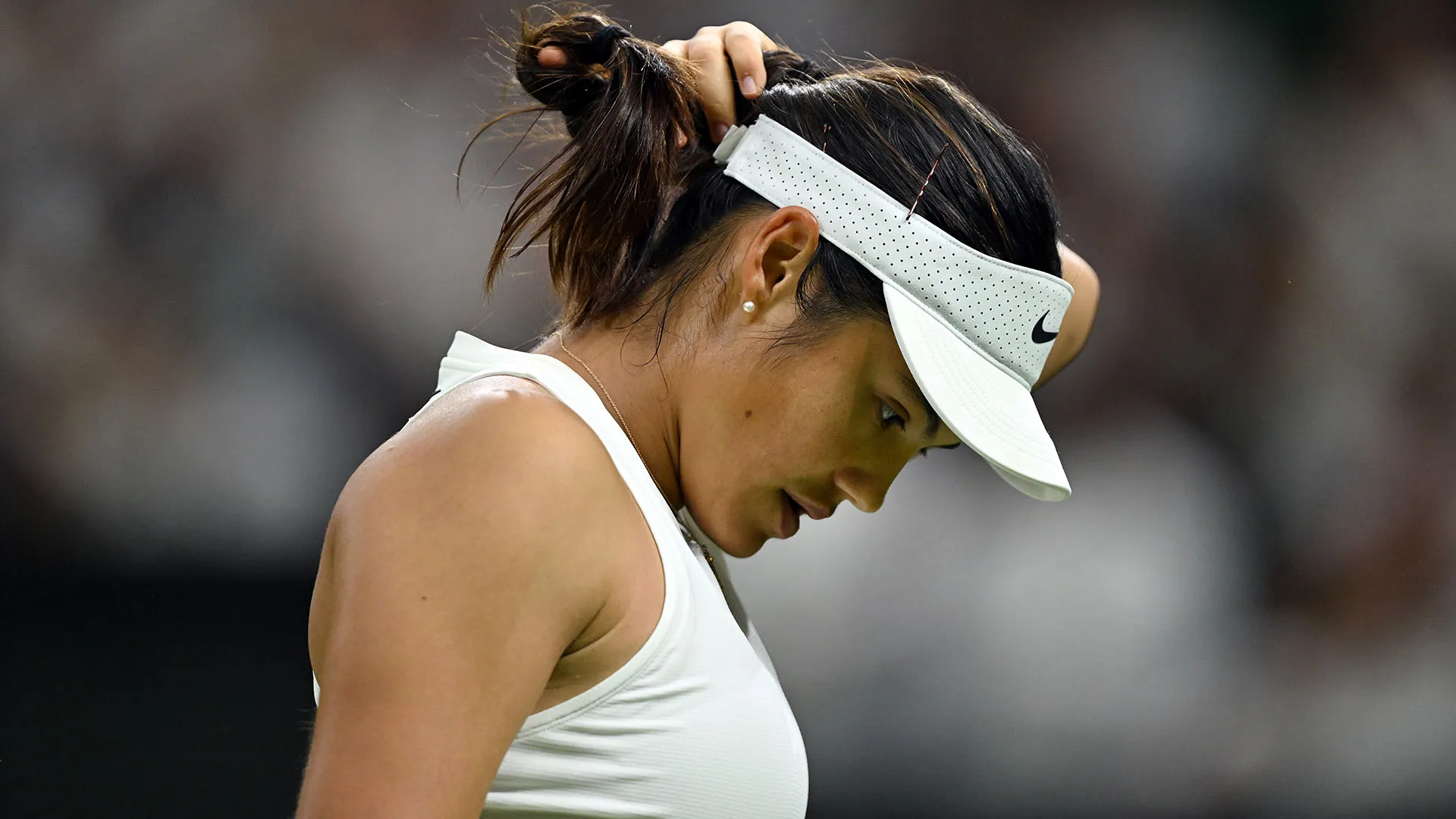 La tennista britannica è stata male nelle sue ultime partite