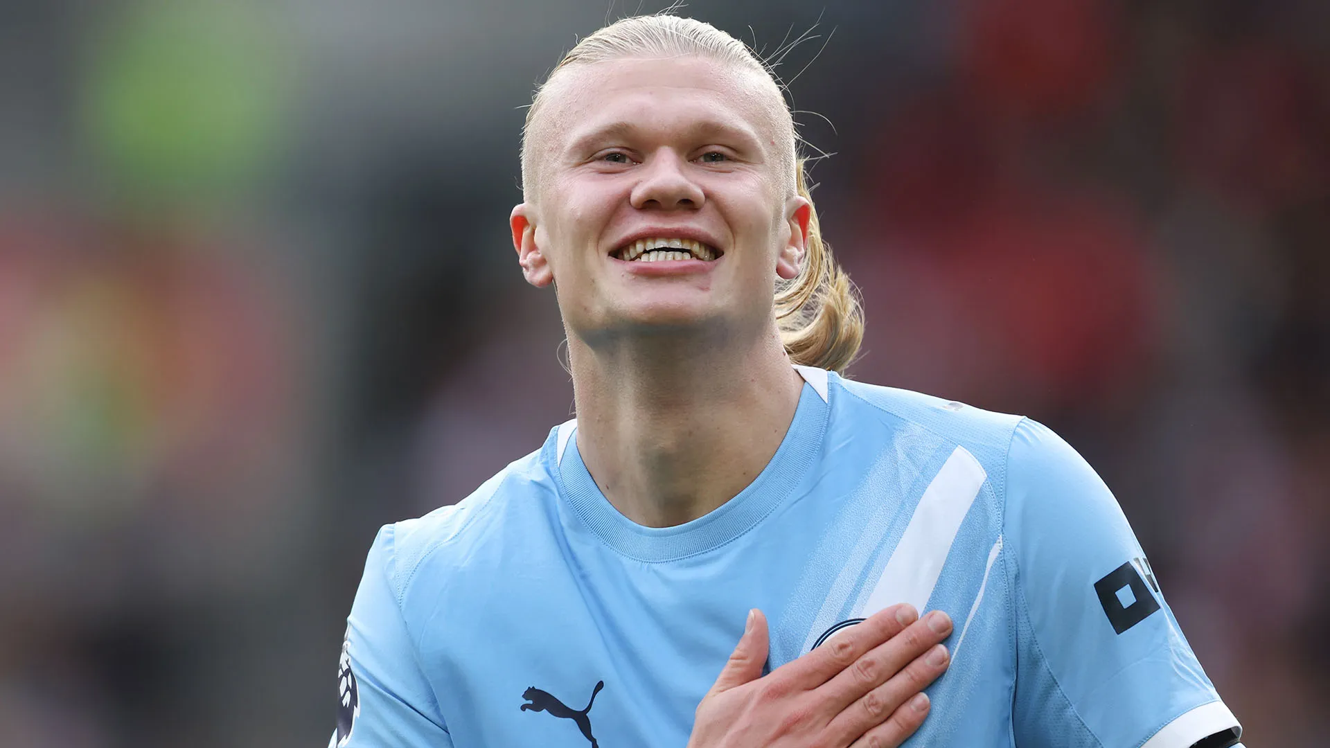 Contro il Brentford Haaland ha segnato il quindicesimo gol stagionale