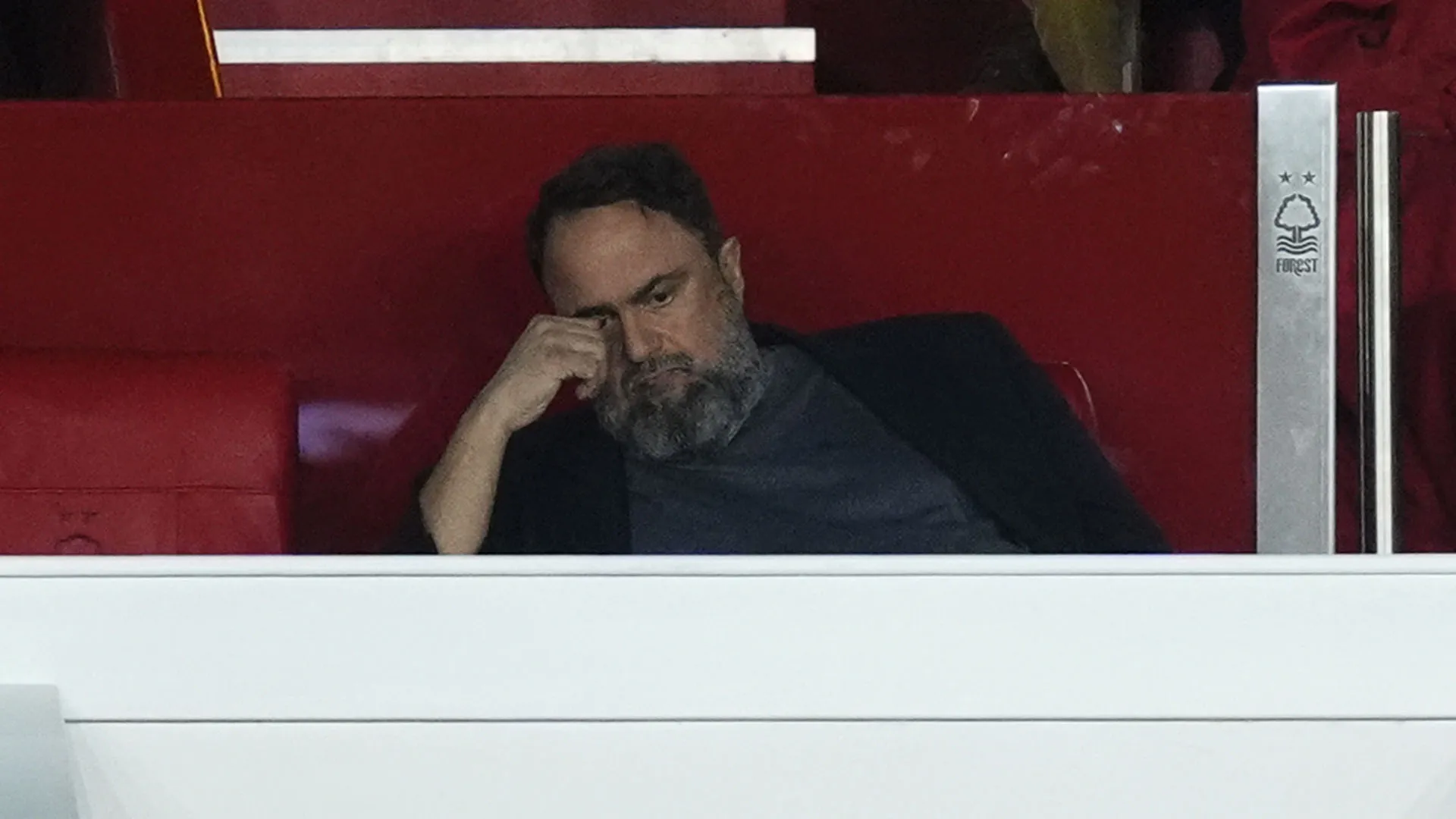 Evangelos Marinakis non ha nascosto la sua delusione durante l'ultimo match