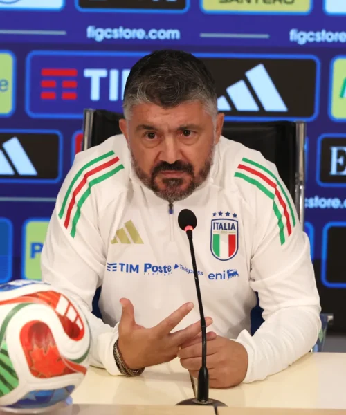 Italia, Gattuso: “Non si respira una bella aria”. Poi chiarisce su Chiesa e sul cambio modulo