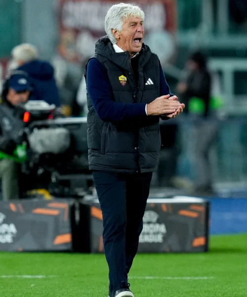 Roma, Gian Piero Gasperini non nasconde il suo disappunto per il triplo rigore fallito