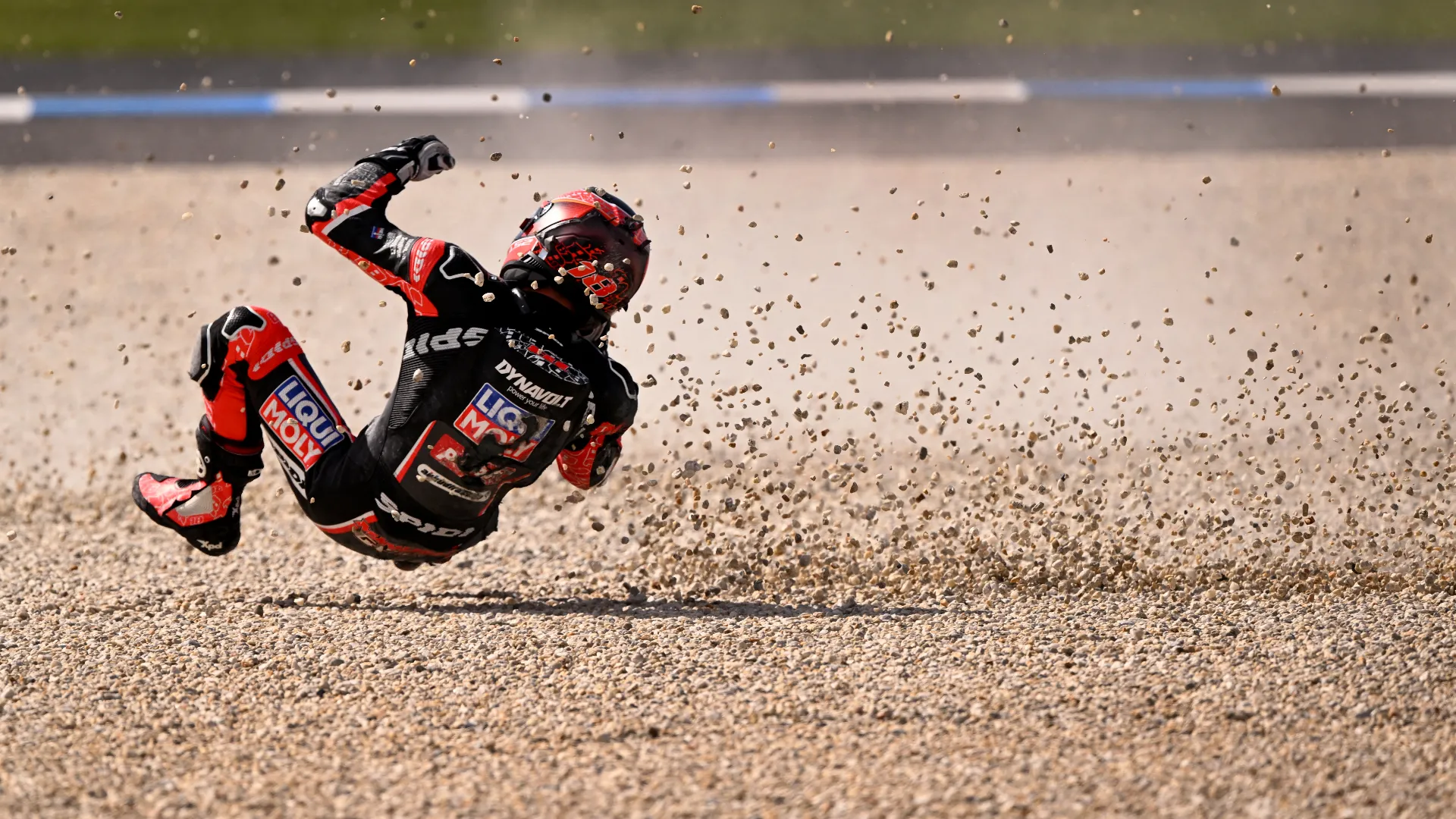 Manuel Gonzalez è scivolato nel corso delle prove di Moto2