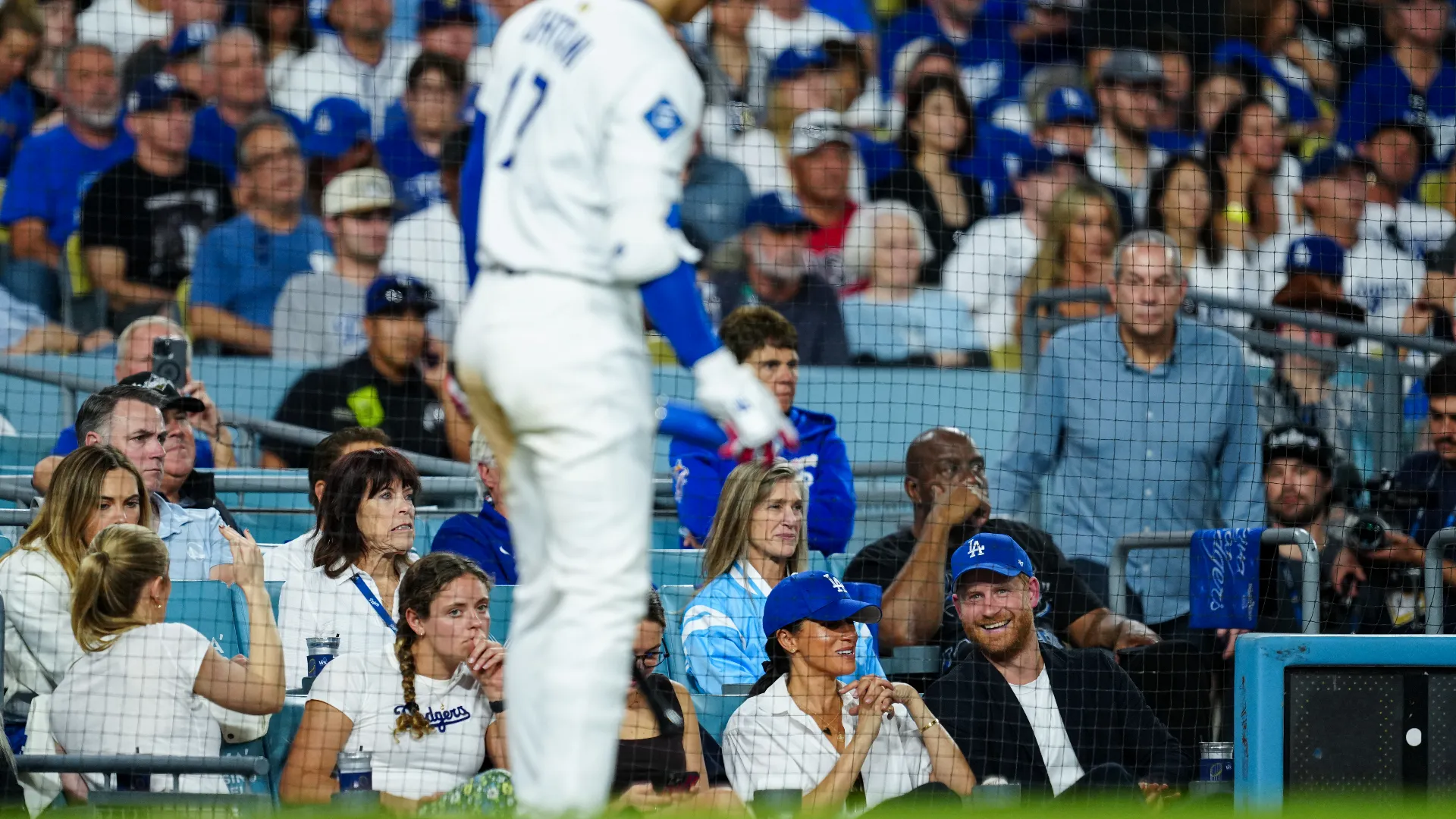 Entrambi hanno indossato un cappellino dei Los Angeles Dodgers